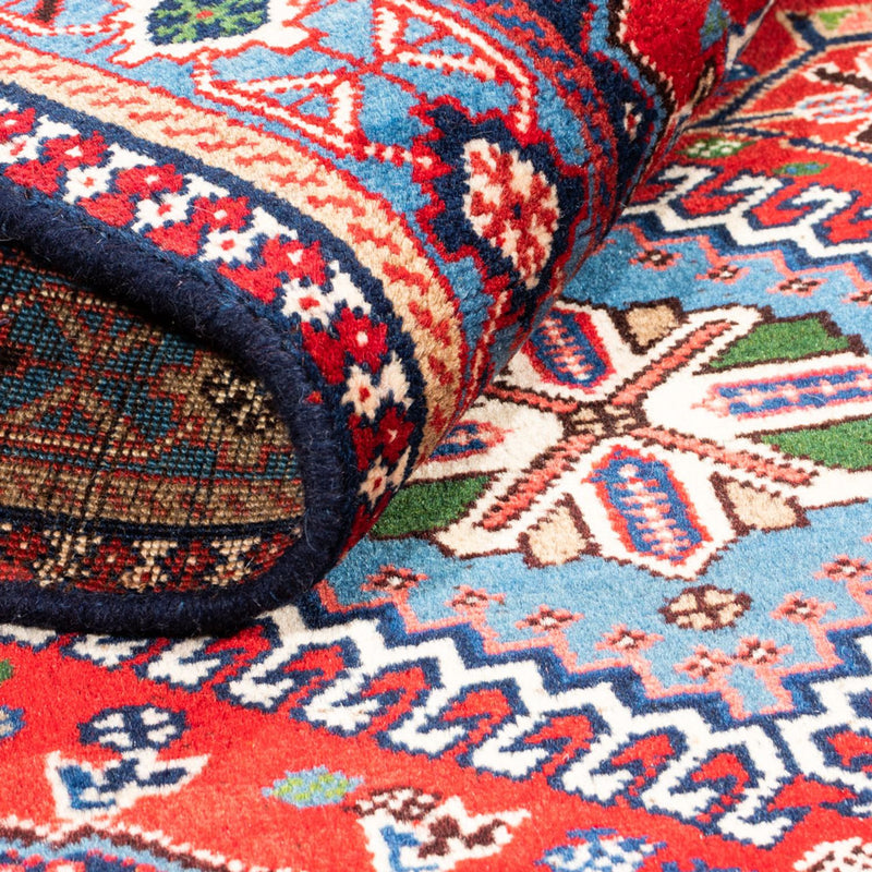 Perserteppich - Nomadic - 115 x 82 cm - rot