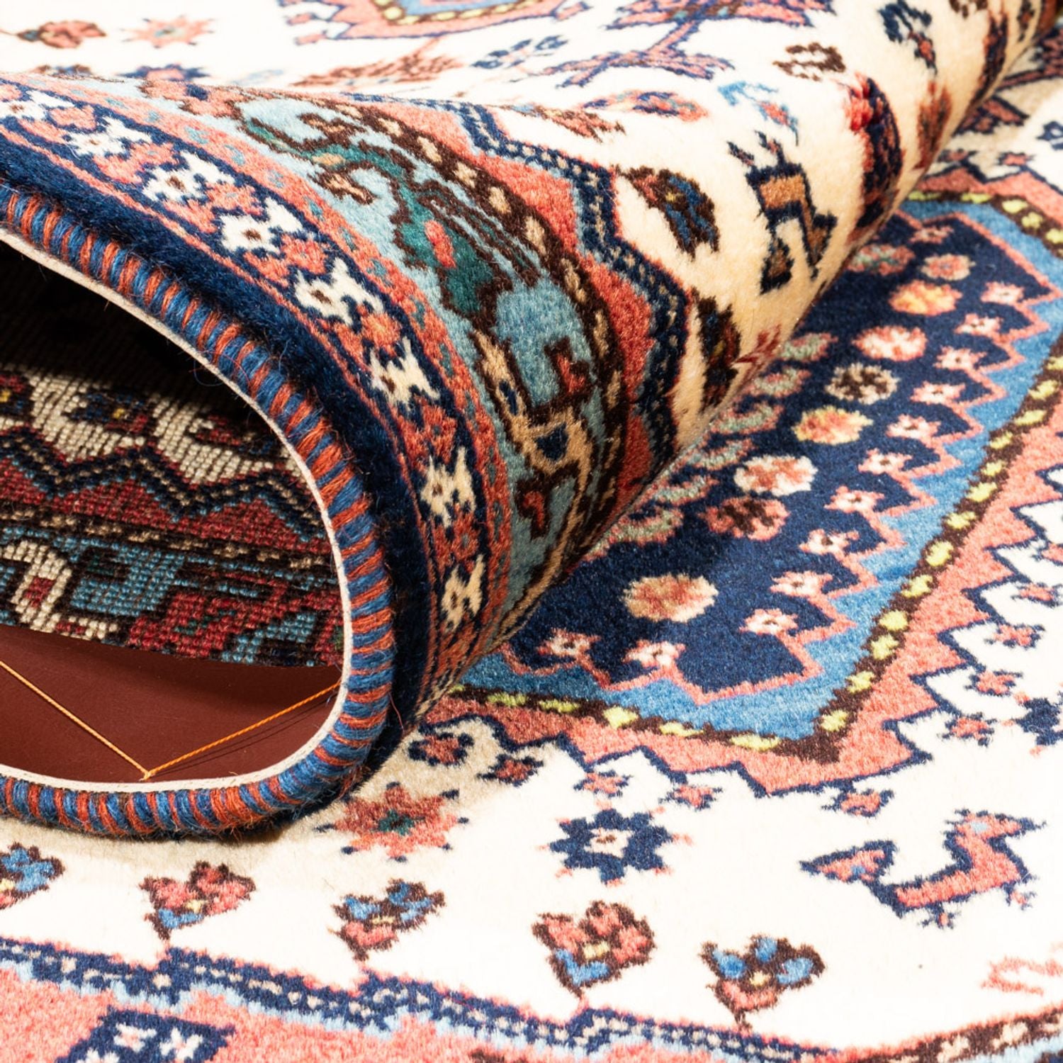 Perserteppich - Nomadic - 130 x 82 cm - creme