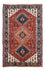 Perserteppich - Nomadic - 123 x 81 cm - rot