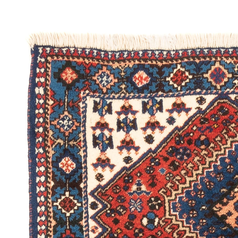Perserteppich - Nomadic - 123 x 81 cm - rot