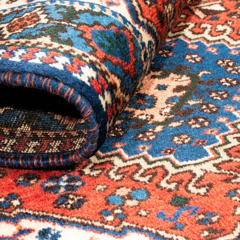 Perserteppich - Nomadic - 123 x 81 cm - rot
