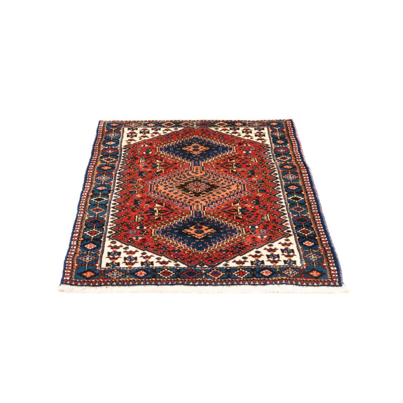 Perserteppich - Nomadic - 123 x 81 cm - rot