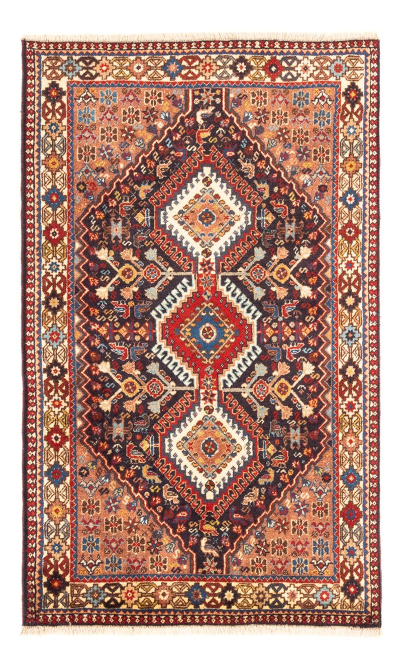 Perserteppich - Nomadic - 130 x 80 cm - dunkelblau