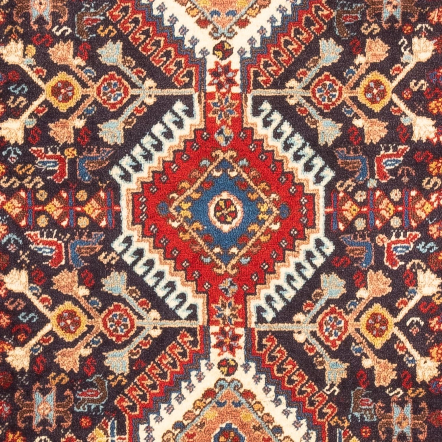Perserteppich - Nomadic - 130 x 80 cm - dunkelblau