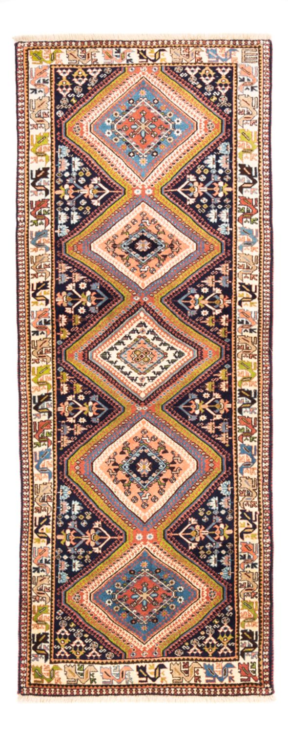 Läufer Perser - Nomadic - 198 x 80 cm - dunkelblau