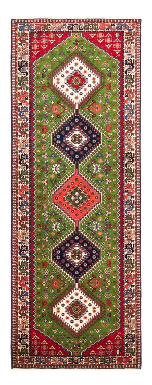Läufer Perser - Nomadic - 212 x 80 cm - grün