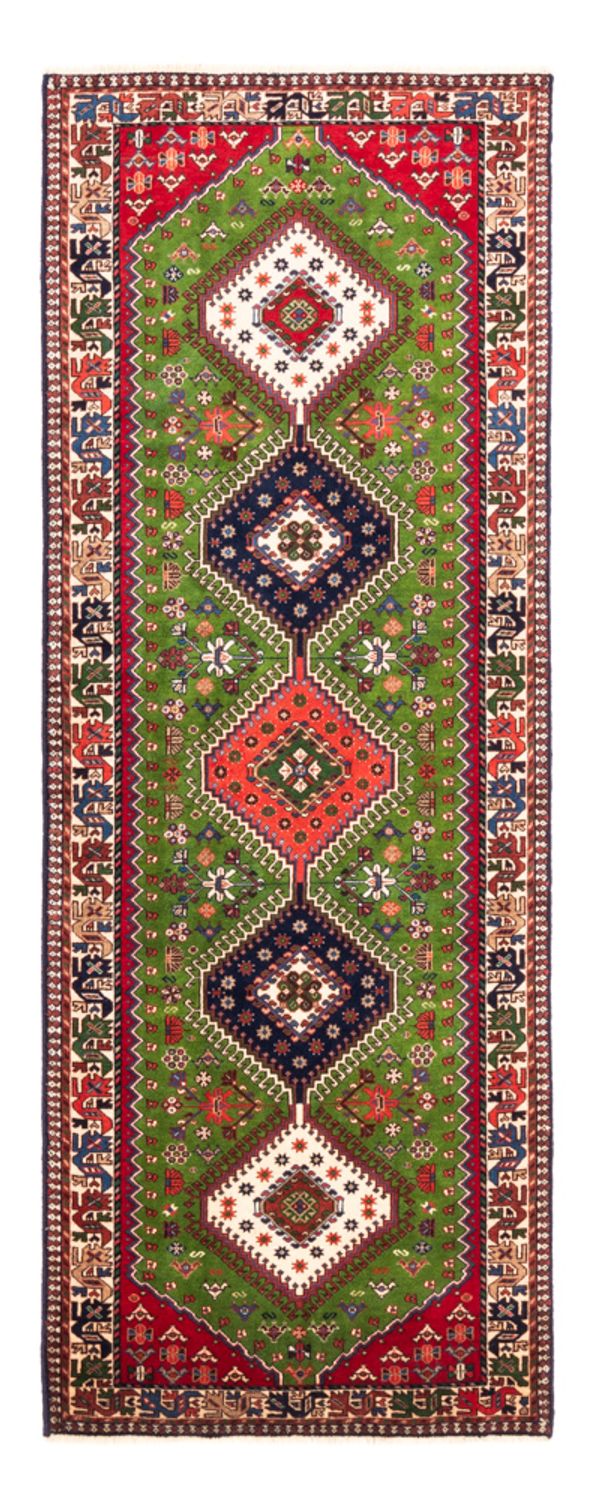 Läufer Perser - Nomadic - 212 x 80 cm - grün