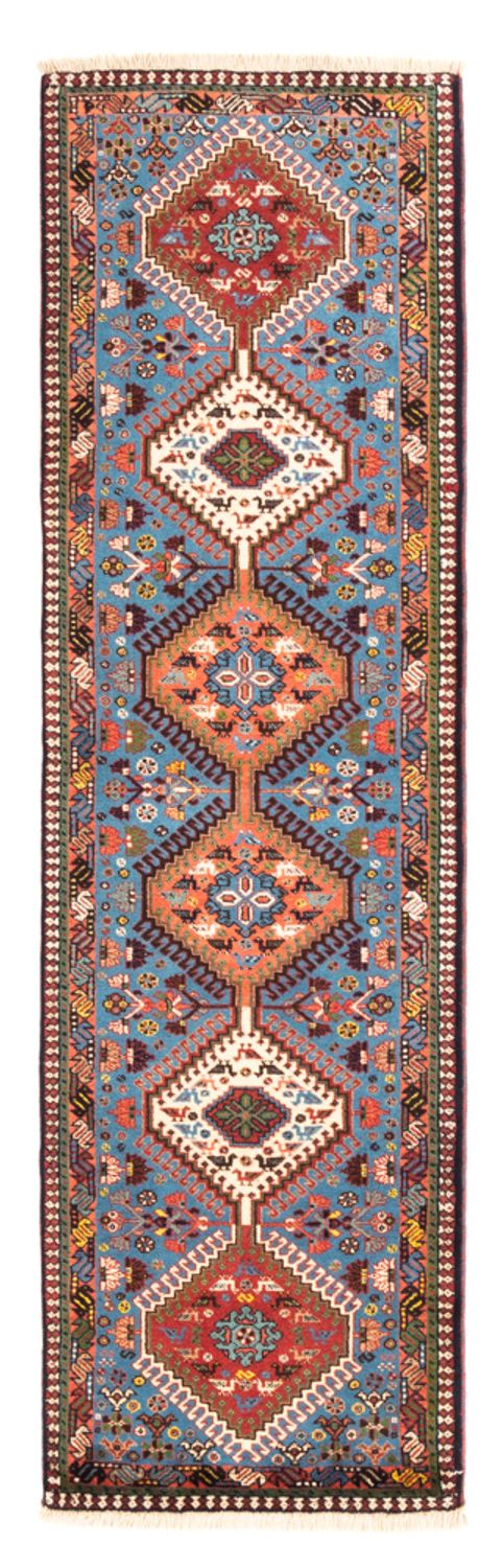 Läufer Perser - Nomadic - 200 x 60 cm - hellblau