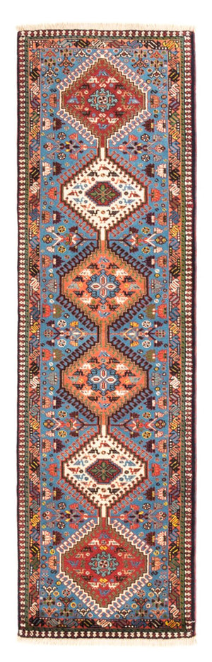 Läufer Perser - Nomadic - 200 x 60 cm - hellblau