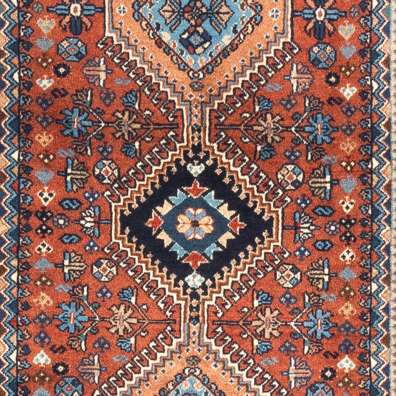 Läufer Perser - Nomadic - 205 x 83 cm - rot