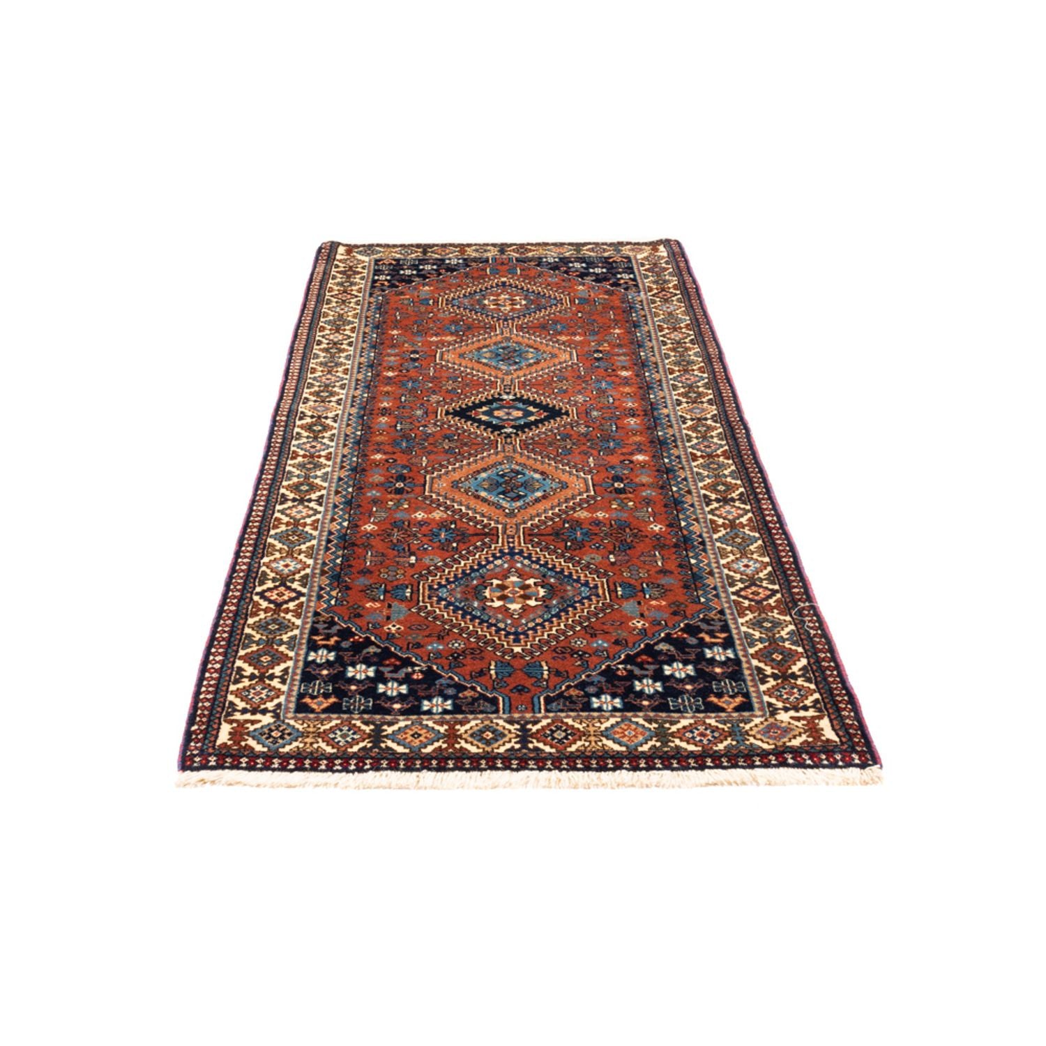 Läufer Perser - Nomadic - 205 x 83 cm - rot
