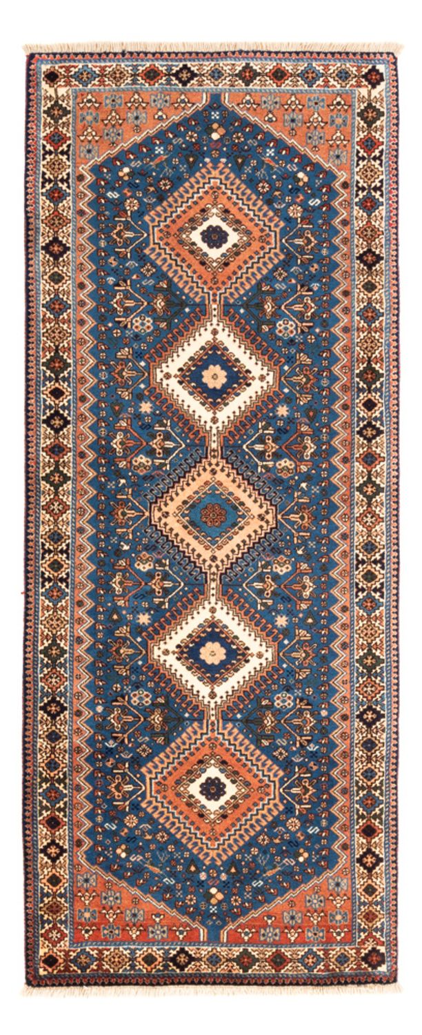 Läufer Perser - Nomadic - 200 x 84 cm - blau