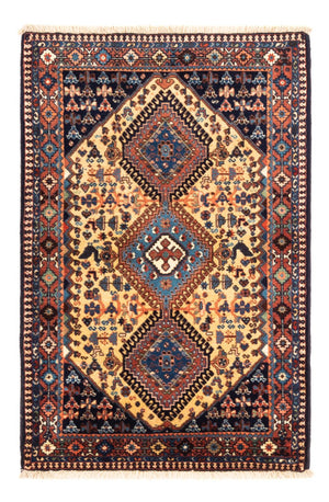 Perserteppich - Nomadic - 132 x 87 cm - gelb