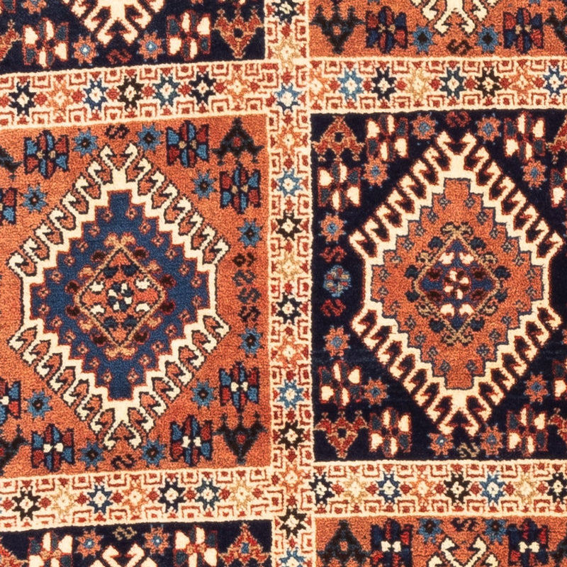 Perserteppich - Nomadic - 128 x 80 cm - mehrfarbig