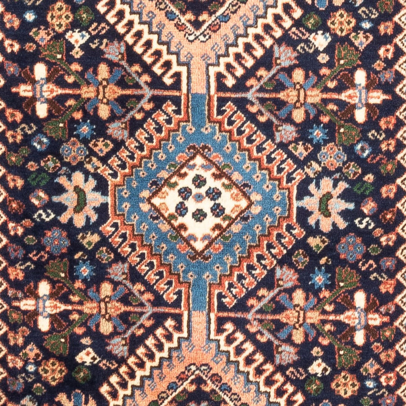Perserteppich - Nomadic - 130 x 82 cm - dunkelblau
