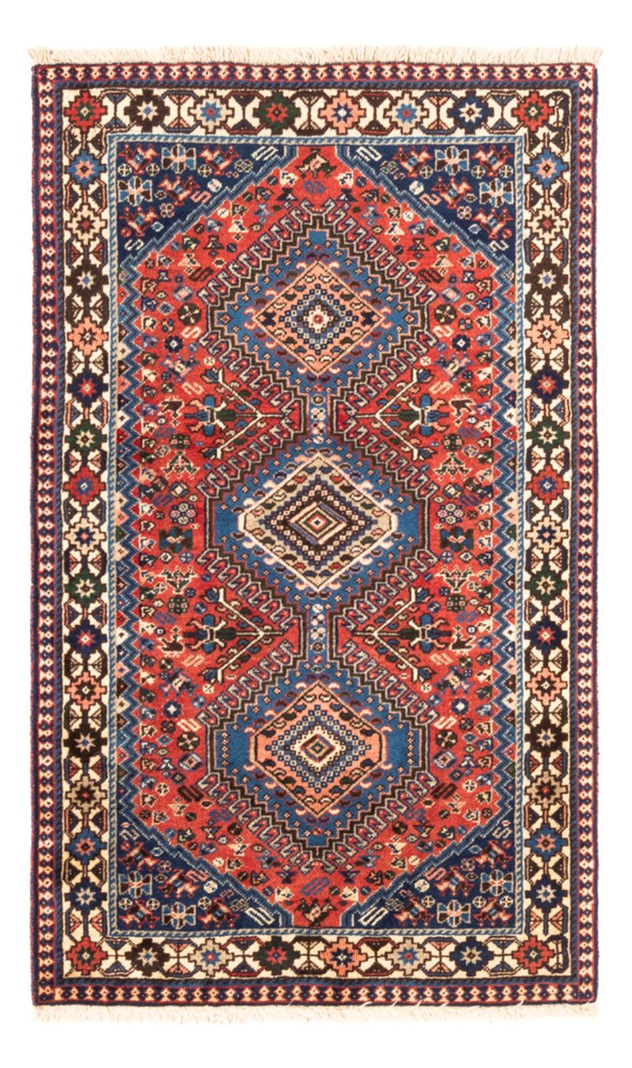 Perserteppich - Nomadic - 128 x 75 cm - rot