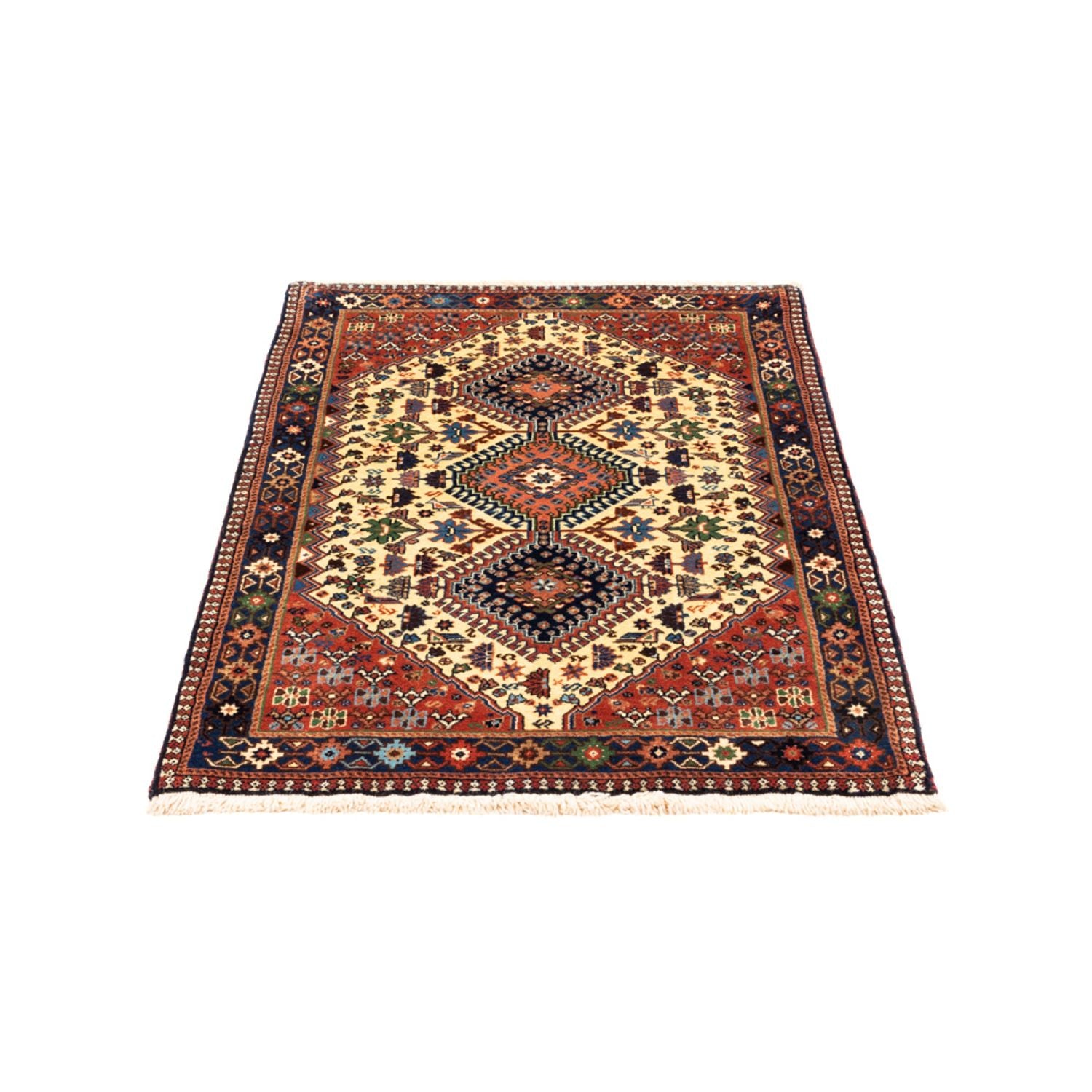Perserteppich - Nomadic - 130 x 80 cm - creme