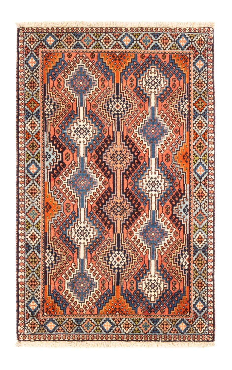 Perserteppich - Nomadic - 125 x 80 cm - rot