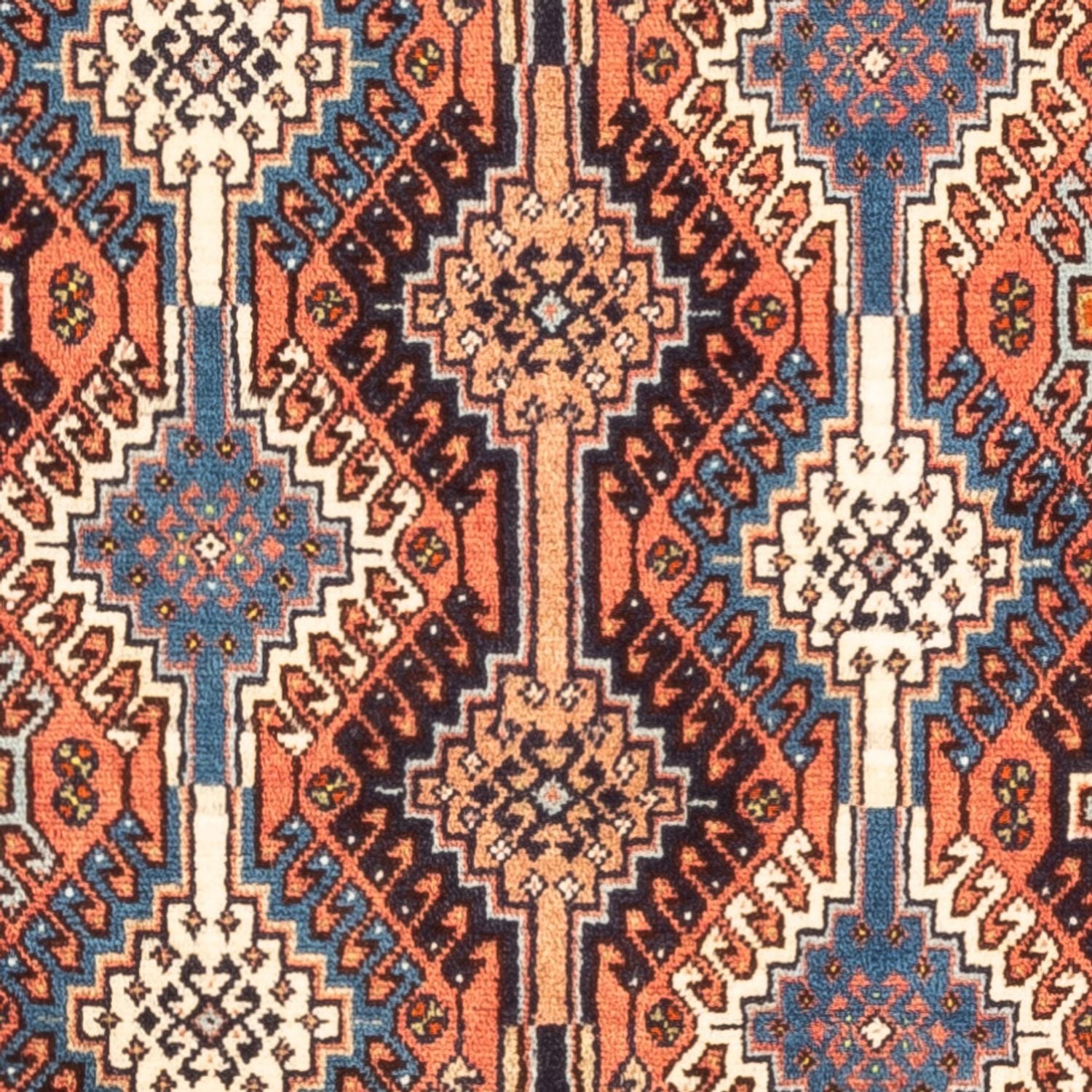 Perserteppich - Nomadic - 125 x 80 cm - rot