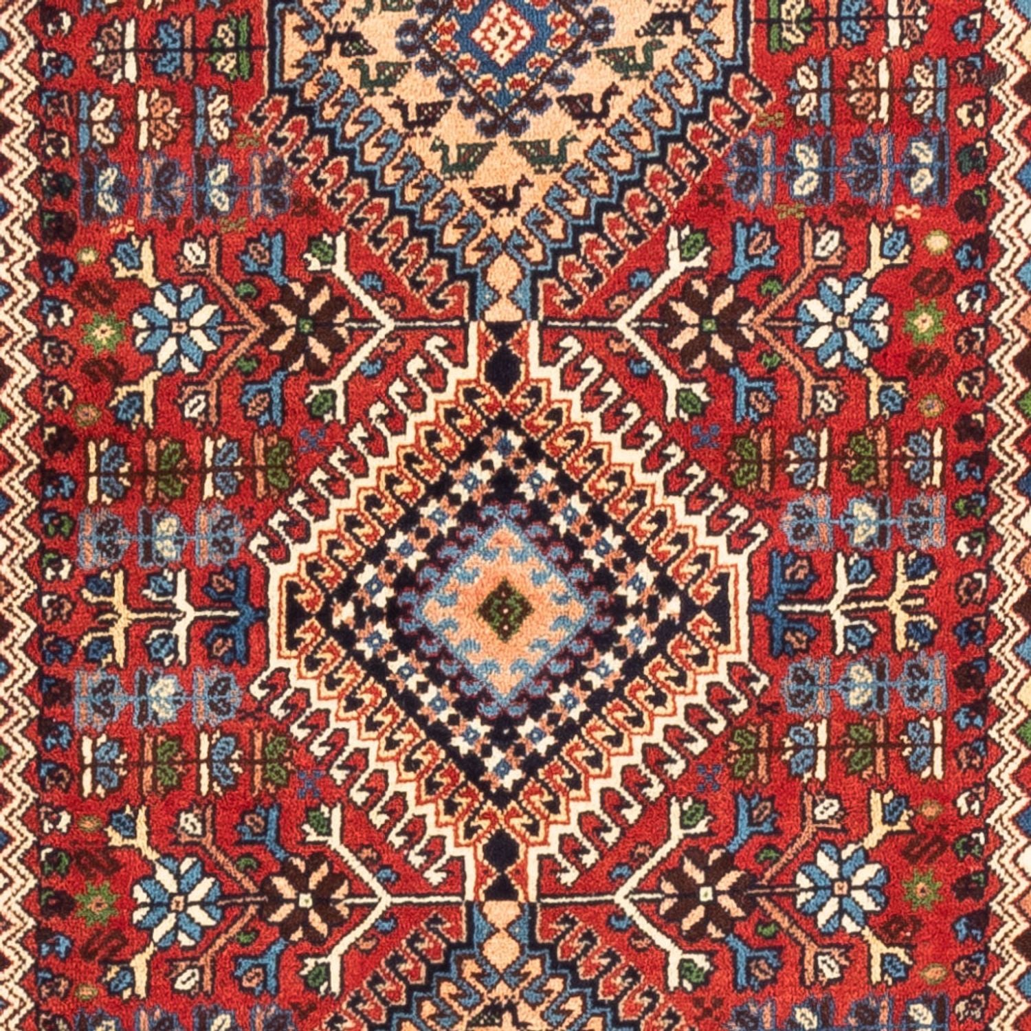 Läufer Perser - Nomadic - 196 x 80 cm - rot