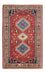 Perserteppich - Nomadic - 132 x 83 cm - rot