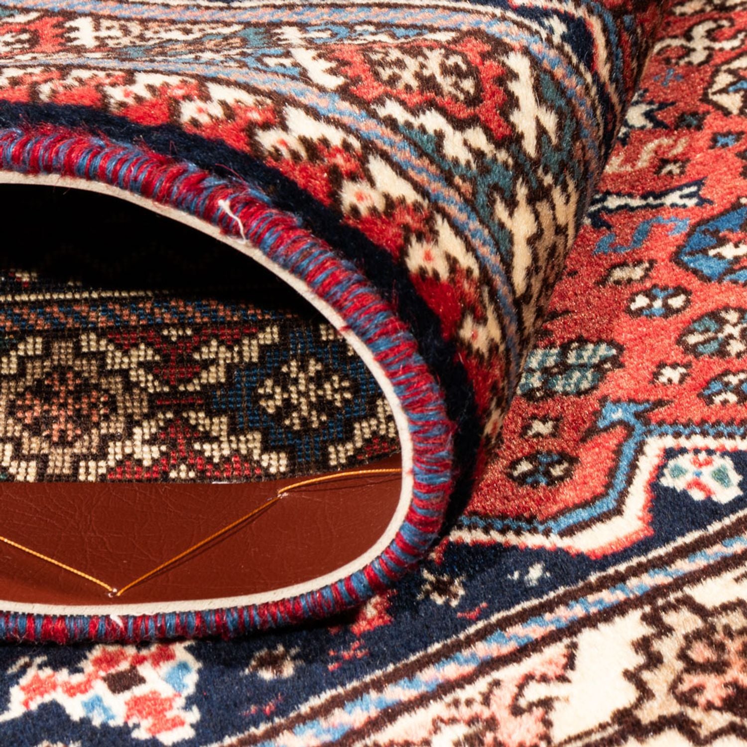 Perserteppich - Nomadic - 132 x 83 cm - rot