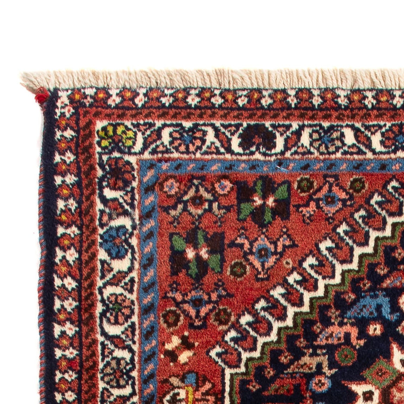 Perserteppich - Nomadic - 106 x 68 cm - rot
