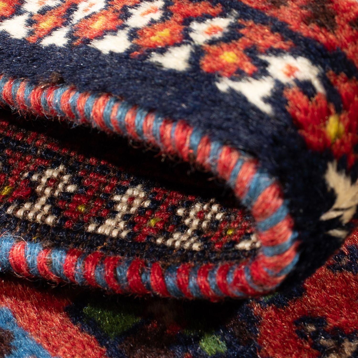 Perserteppich - Nomadic - 106 x 68 cm - rot