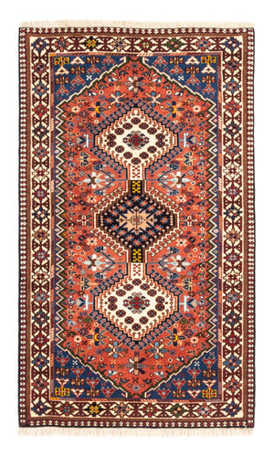 Perserteppich - Nomadic - 133 x 82 cm - rot