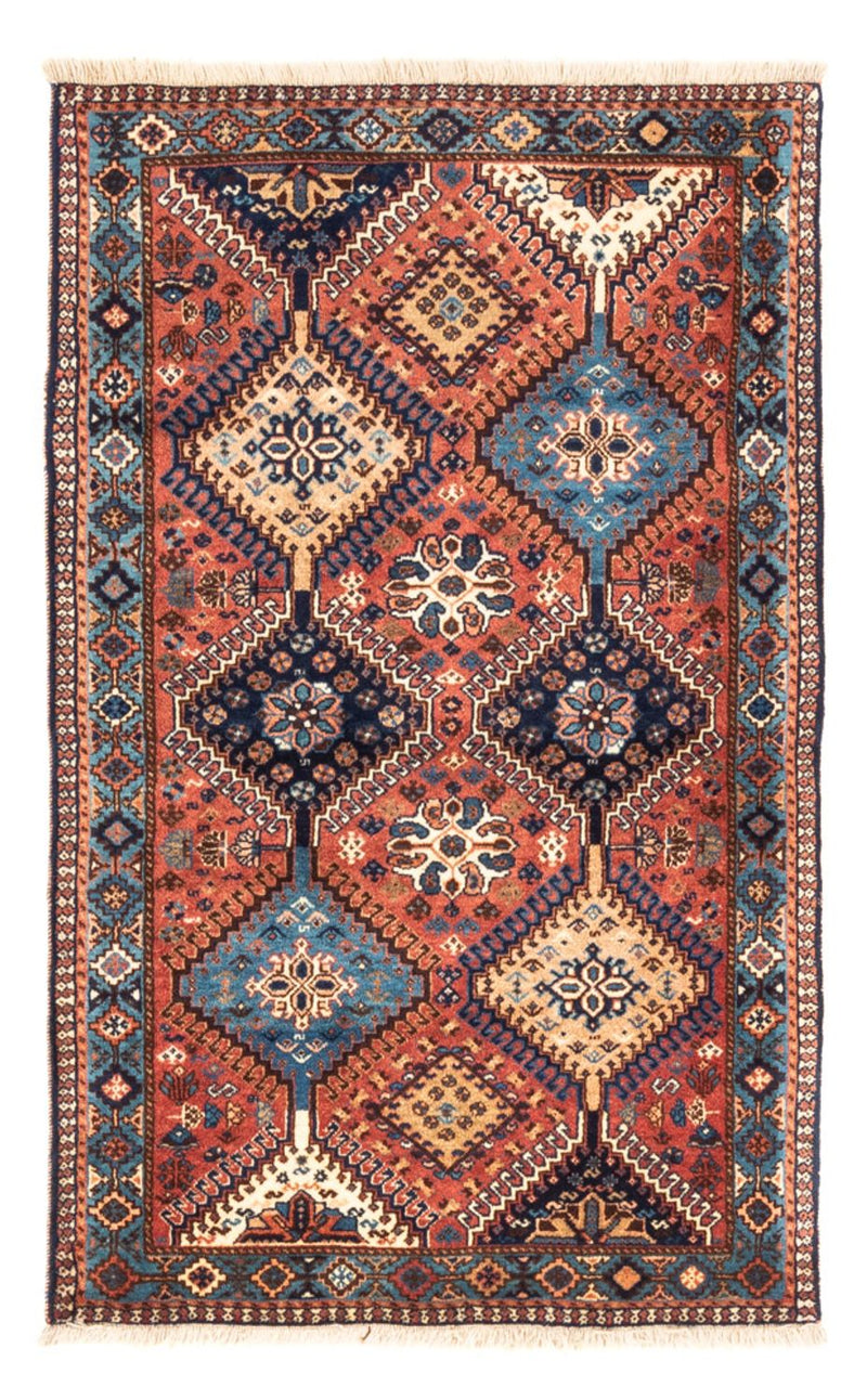 Perserteppich - Nomadic - 130 x 82 cm - rot