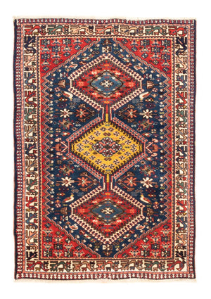 Perserteppich - Nomadic - 120 x 83 cm - dunkelblau