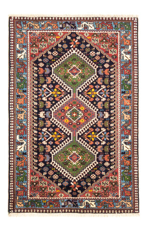 Perserteppich - Nomadic - 128 x 82 cm - grün
