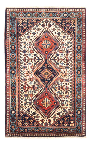 Perserteppich - Nomadic - 128 x 82 cm - creme