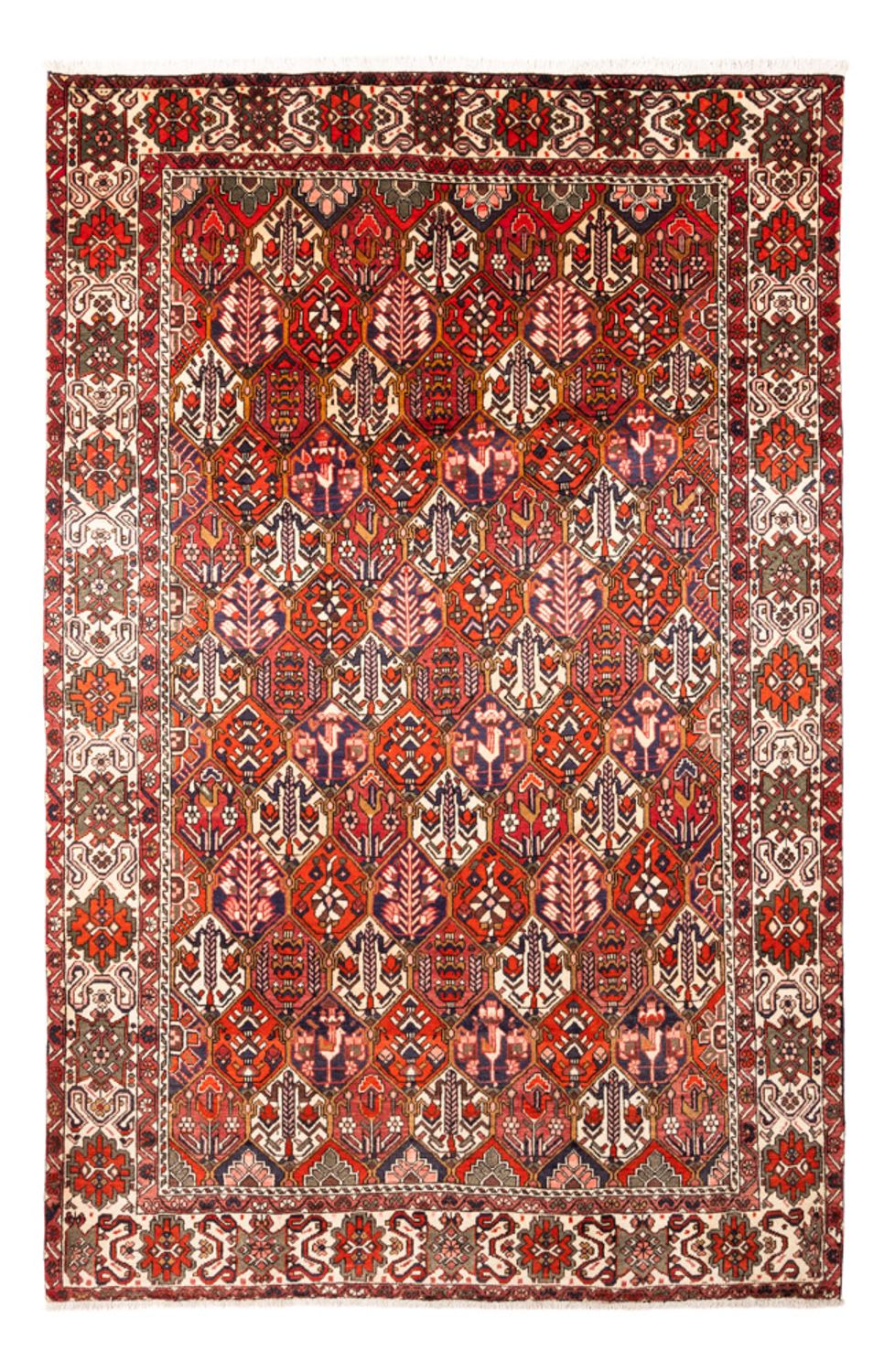 Perserteppich - Nomadic - 310 x 210 cm - rot