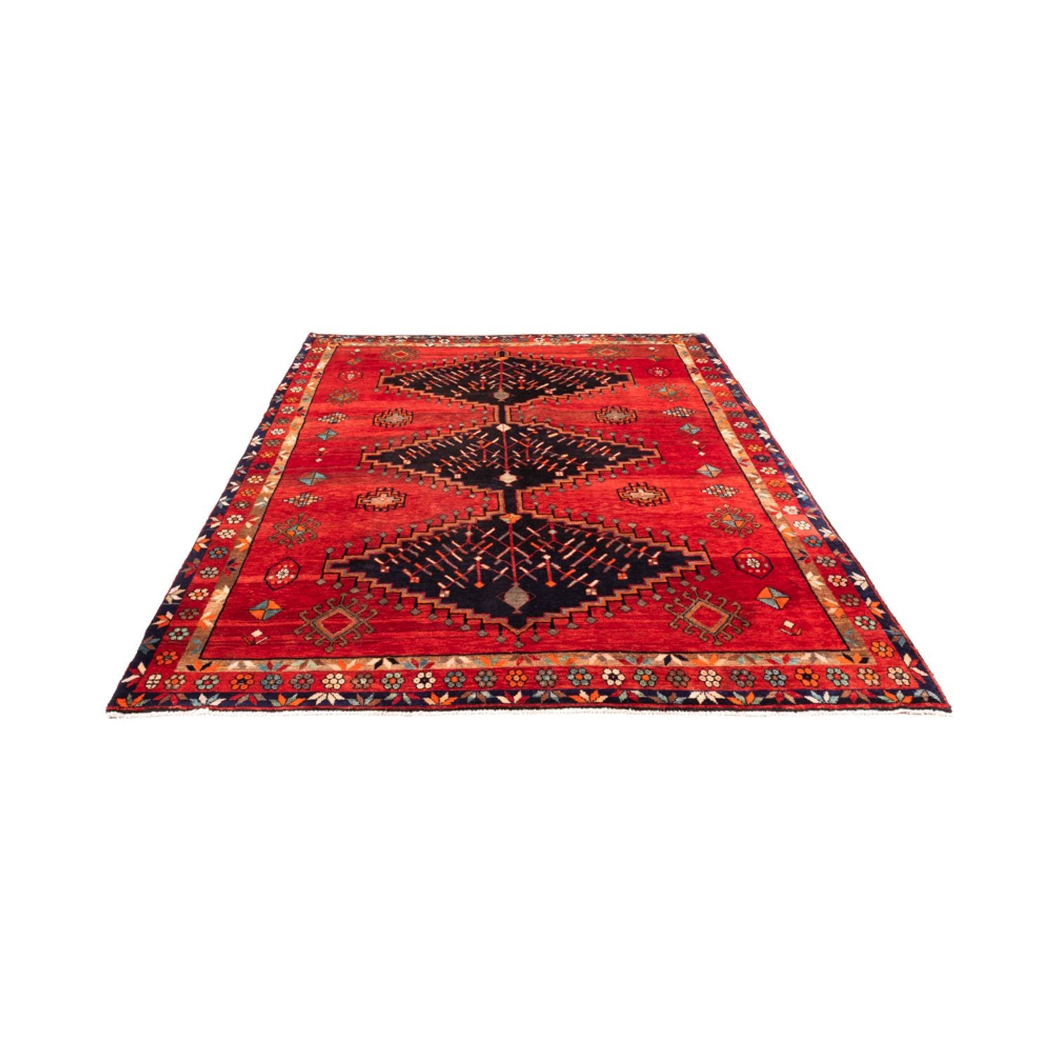 Perserteppich - Nomadic - Royal - 284 x 217 cm - rot