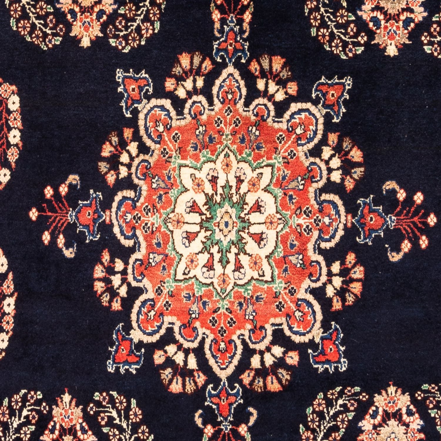 Perserteppich - Nomadic - Royal - 290 x 195 cm - dunkelblau