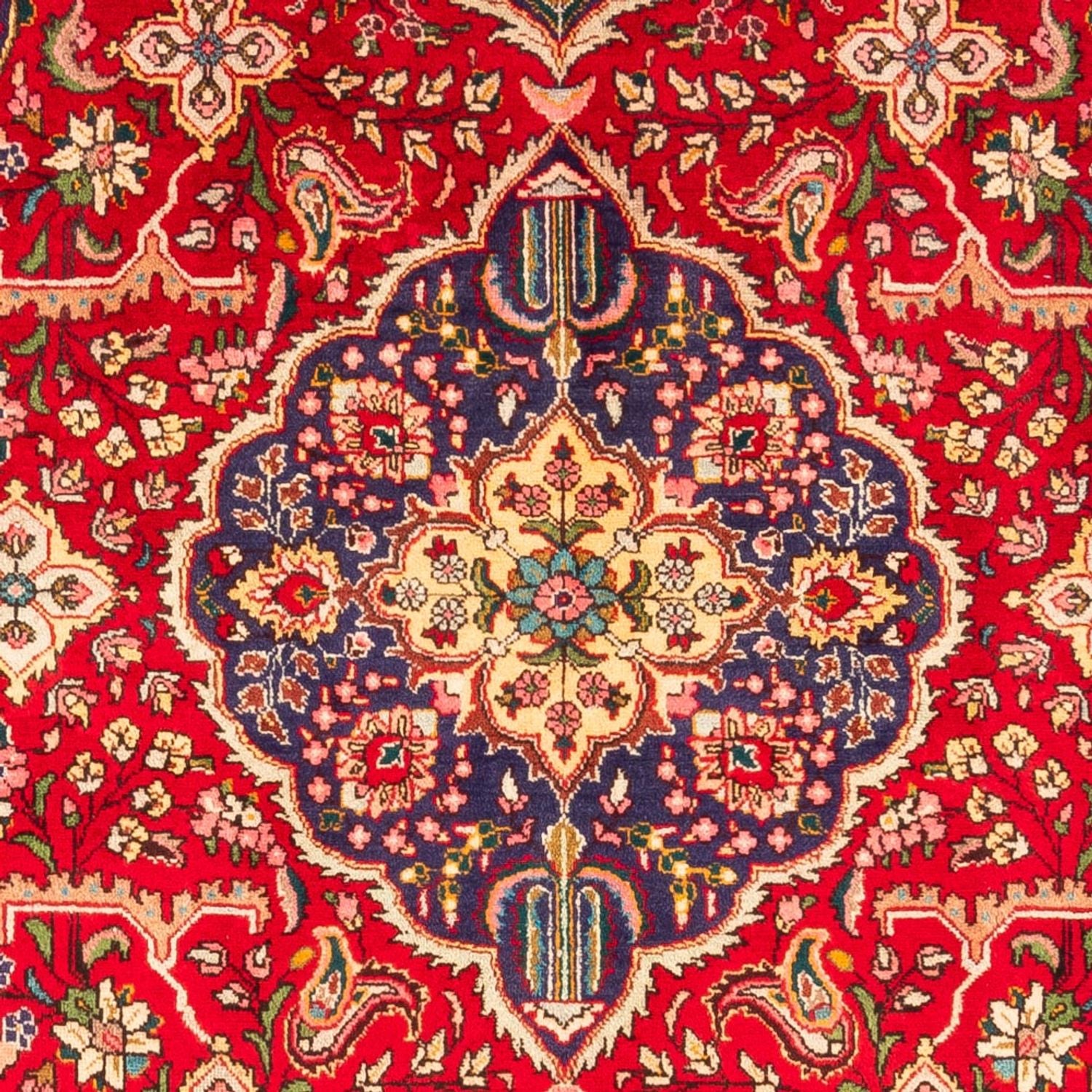 Perserteppich - Täbriz - 296 x 197 cm - rot