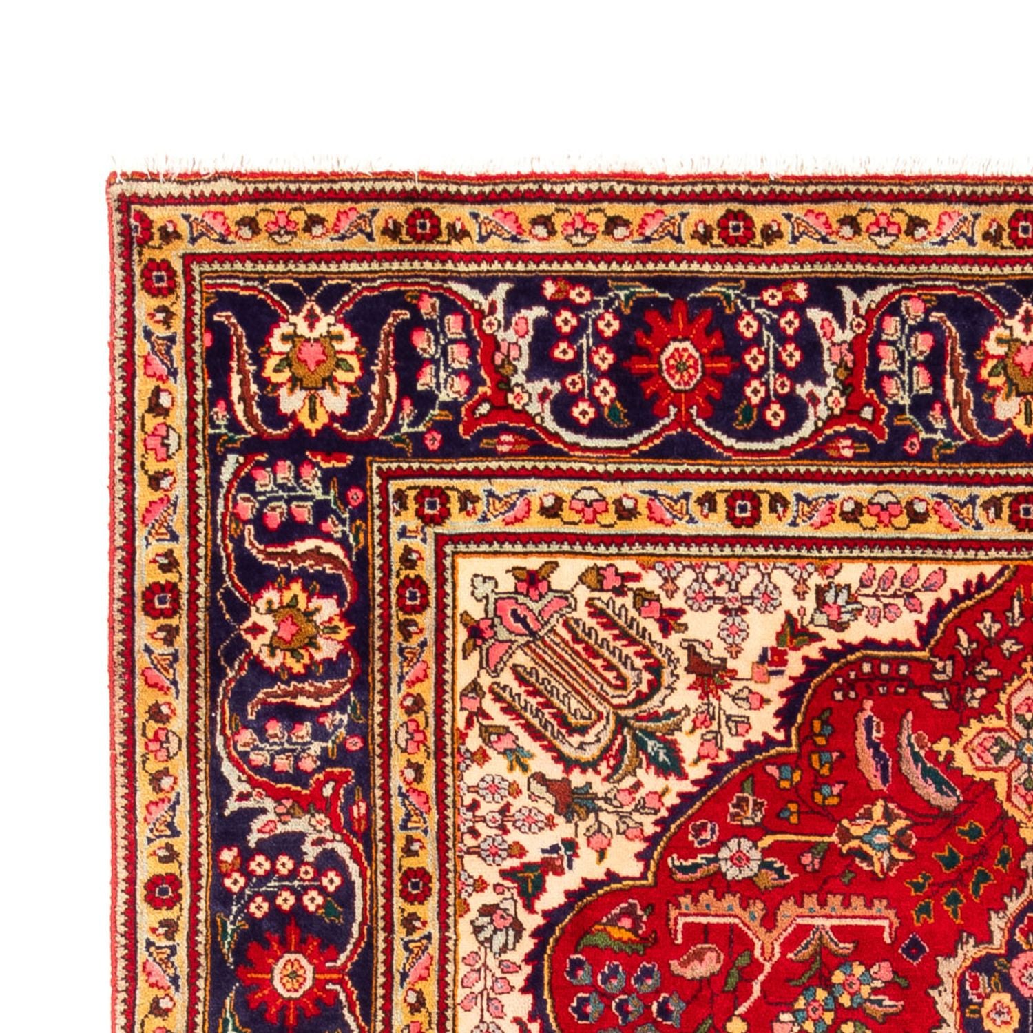 Perserteppich - Täbriz - 296 x 197 cm - rot