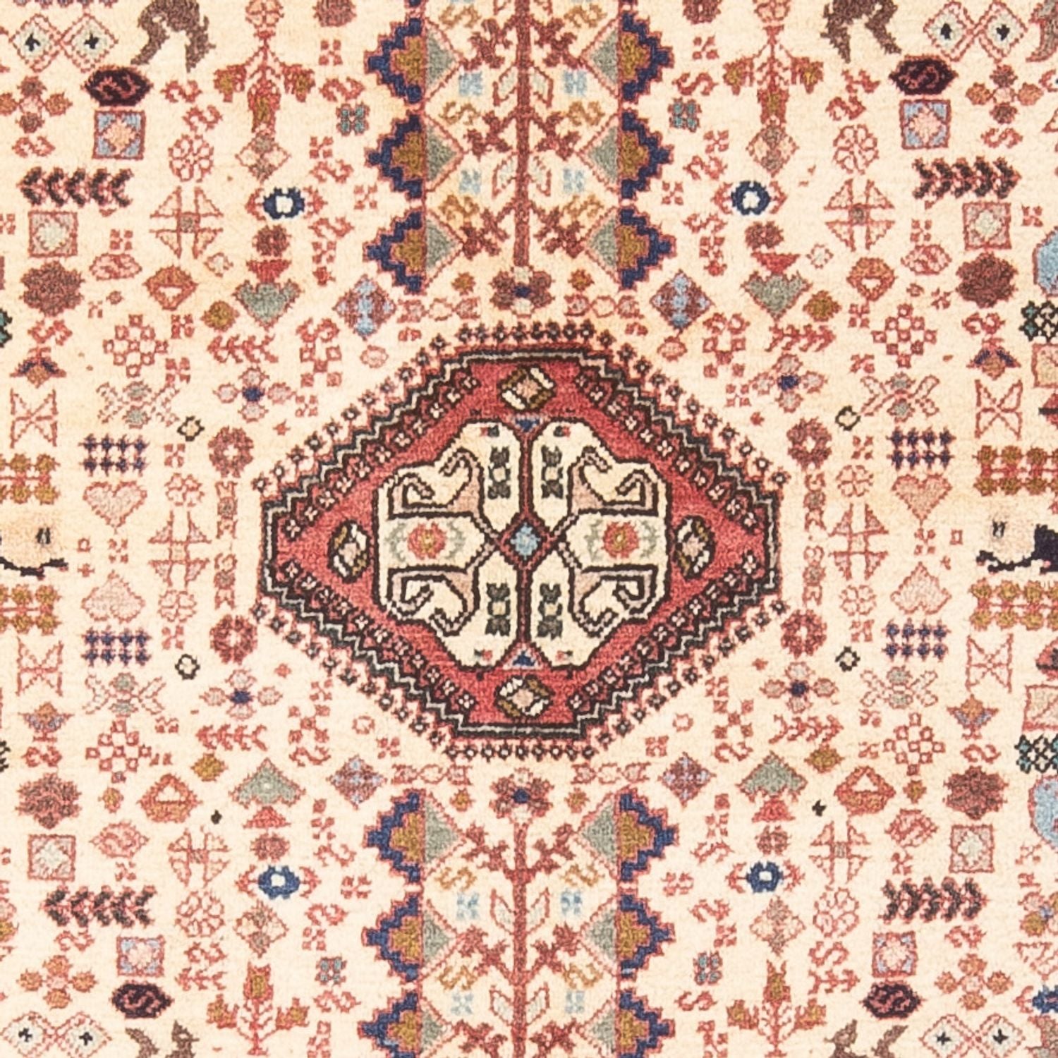 Perserteppich - Nomadic - 145 x 105 cm - creme