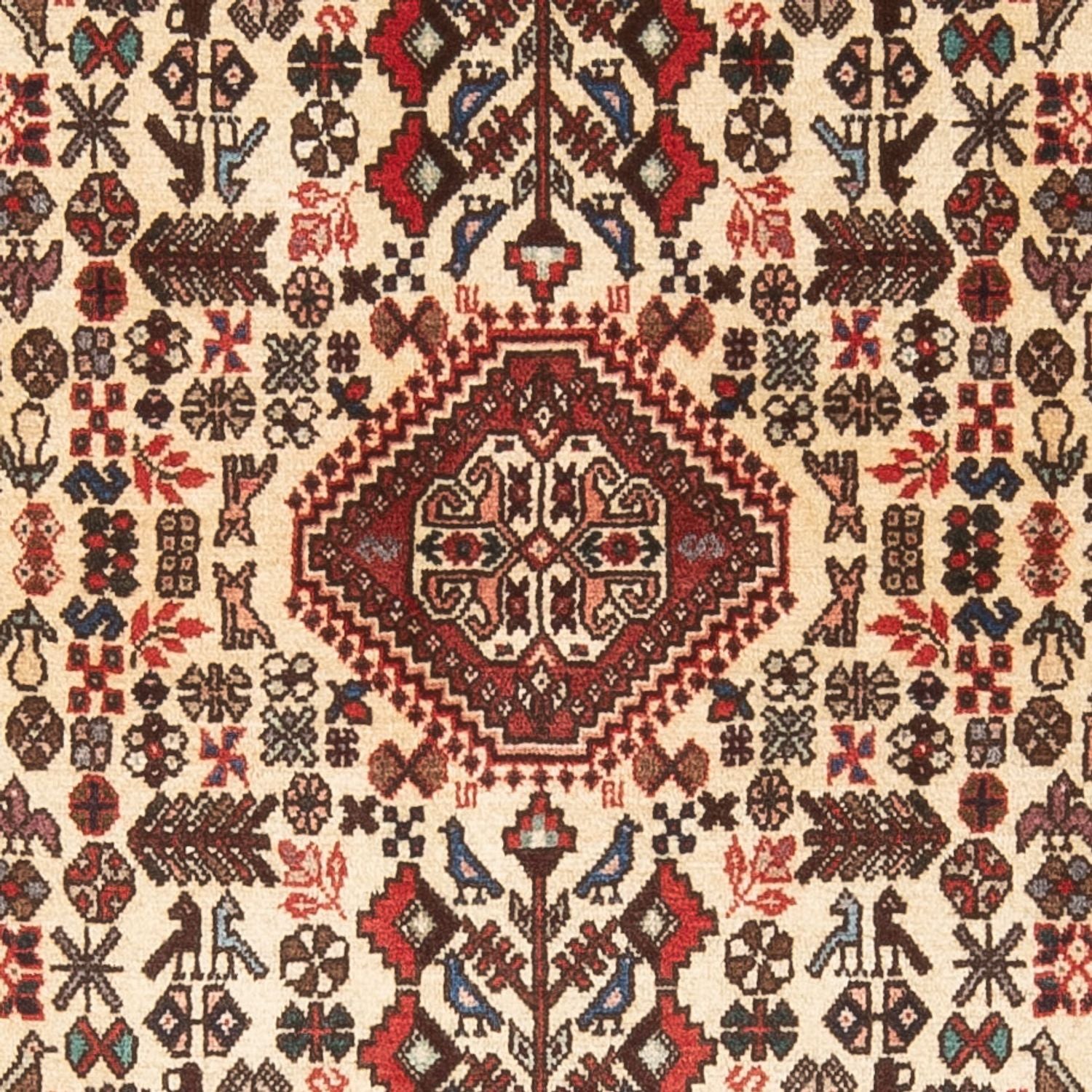 Perserteppich - Nomadic - 155 x 103 cm - creme