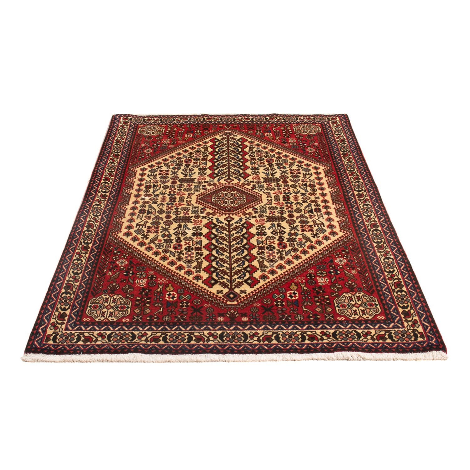 Perserteppich - Nomadic - 155 x 103 cm - creme