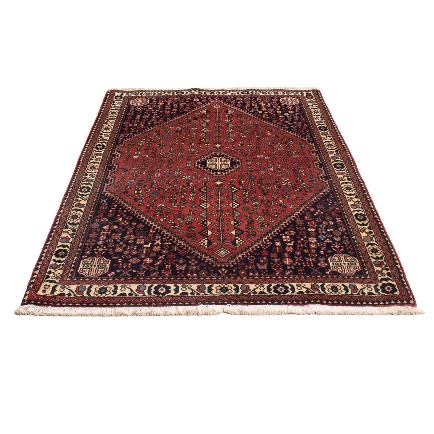 Perserteppich - Nomadic - 146 x 100 cm - rot