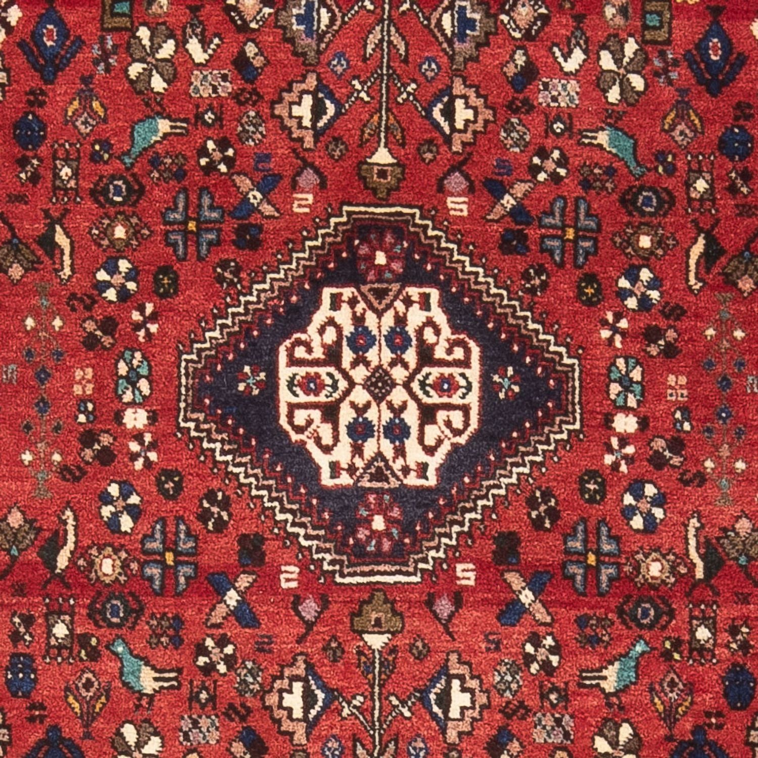 Perserteppich - Nomadic - 162 x 108 cm - rot