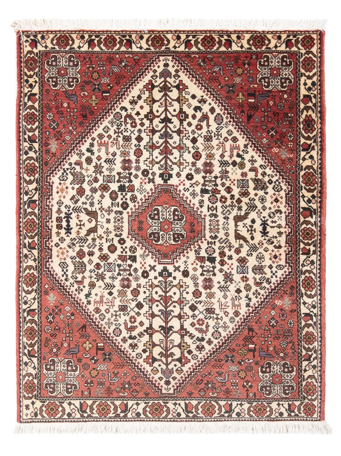 Perserteppich - Nomadic - 152 x 103 cm - creme
