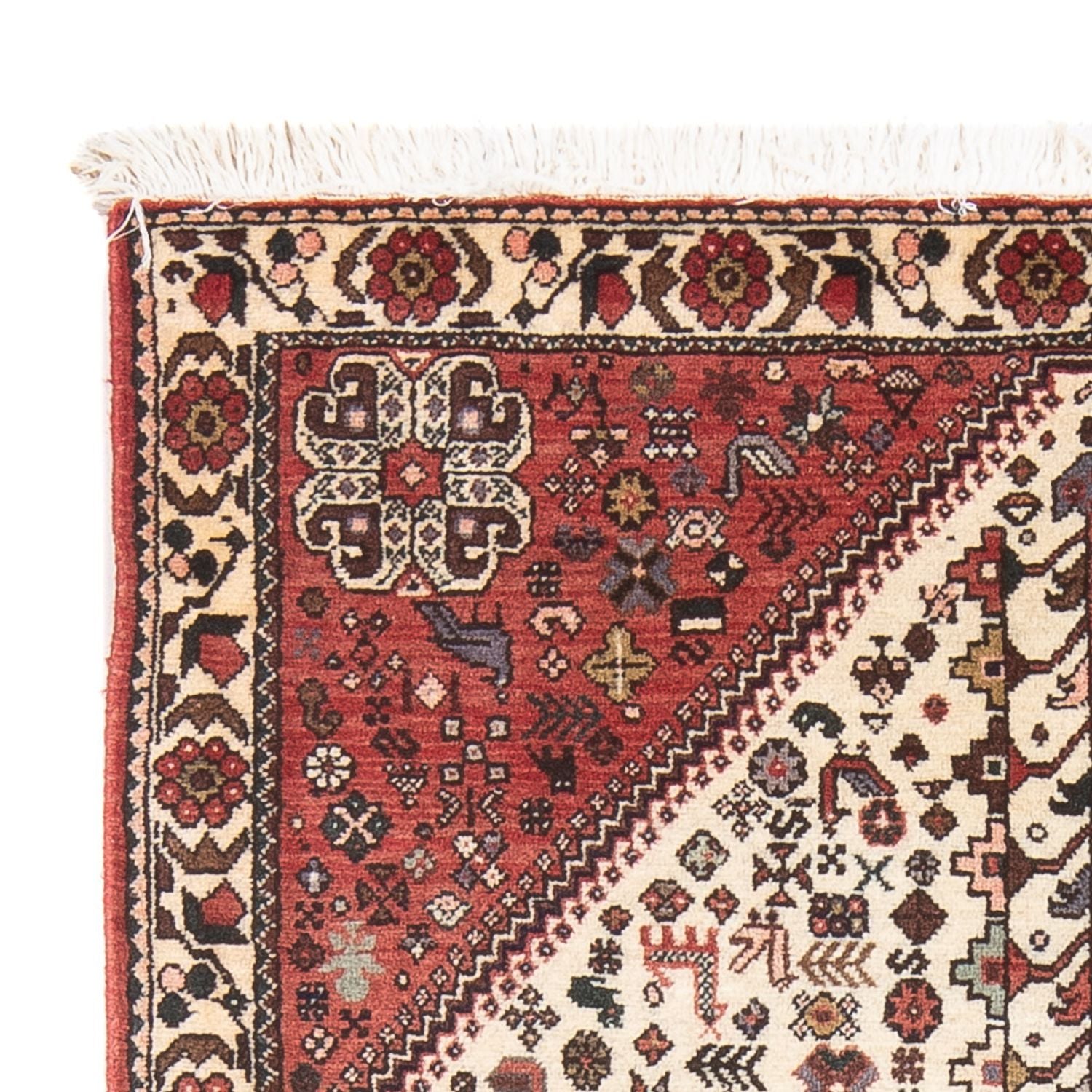 Perserteppich - Nomadic - 152 x 103 cm - creme