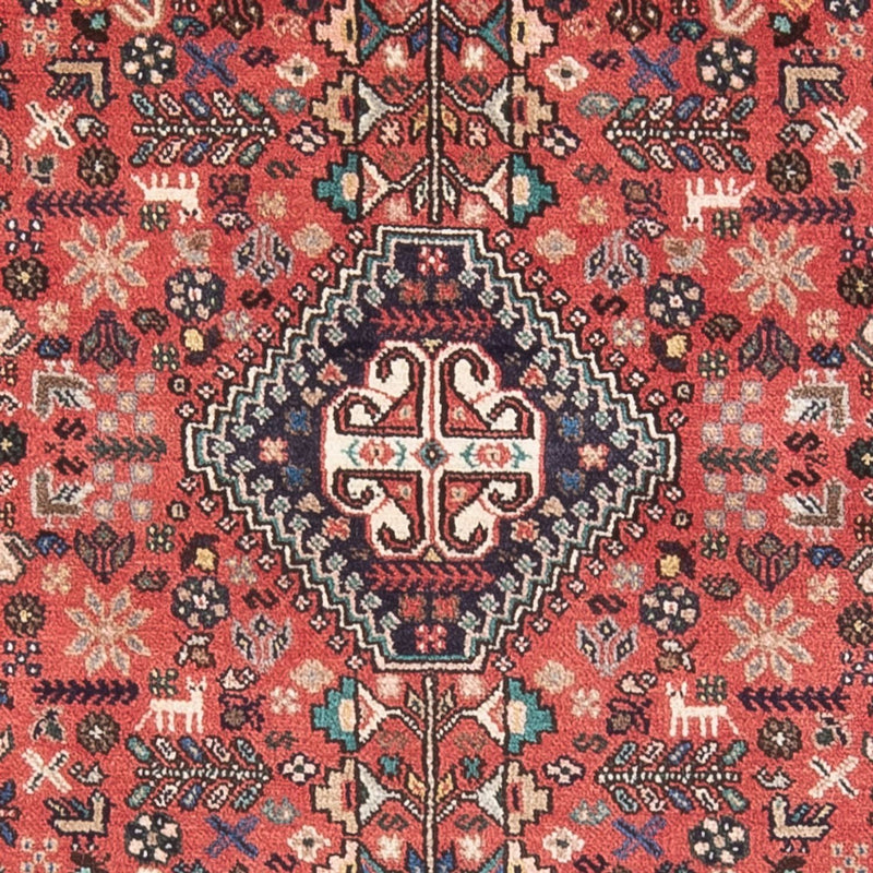 Perserteppich - Nomadic - 148 x 104 cm - rot
