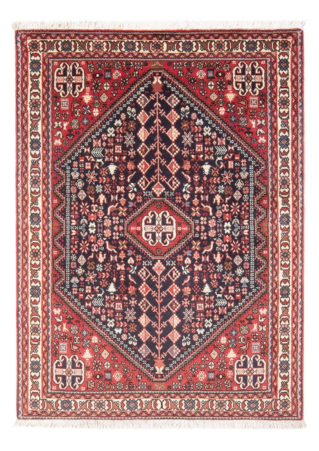 Perserteppich - Nomadic - 150 x 100 cm - blau