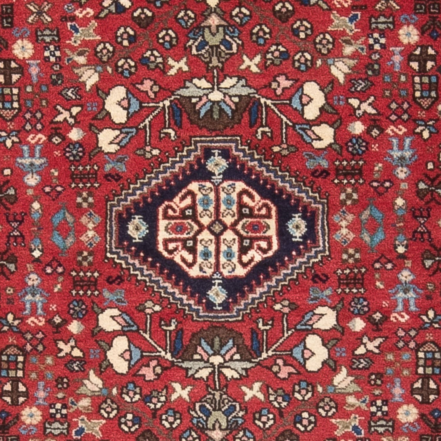 Perserteppich - Nomadic - 147 x 100 cm - rot