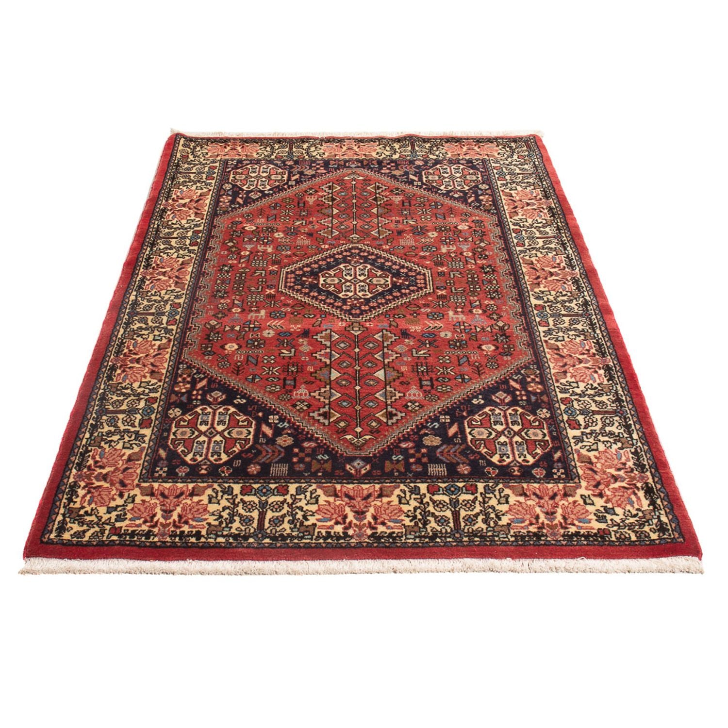 Perserteppich - Nomadic - 160 x 105 cm - rot