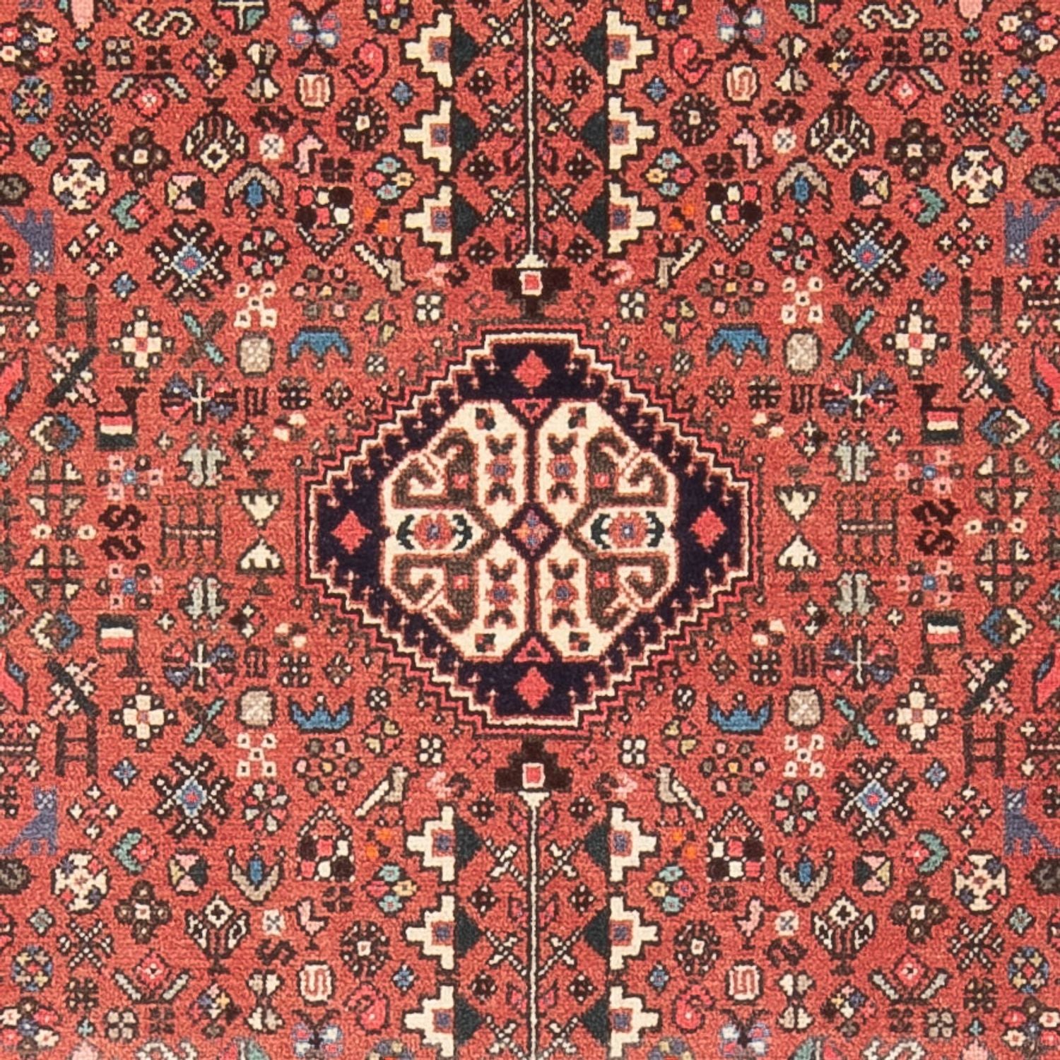 Perserteppich - Nomadic - 150 x 100 cm - rot